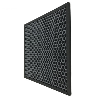 Honeycomb activated carbon filter