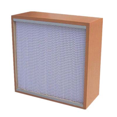 Wooden Frame HEPA Air Filter