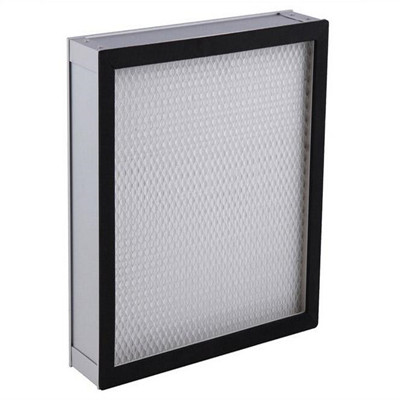 HEPA filter with partition