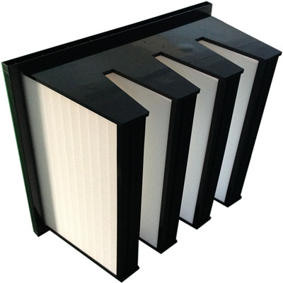 H13 H14 V-Bank HEPA filter With Plastic Frame